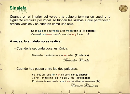 Cómo contar sílabas en un poema