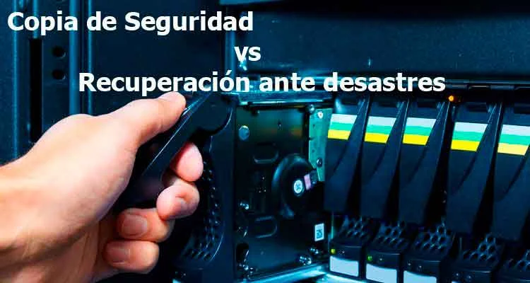 Diferencia entre copia de seguridad y recuperación