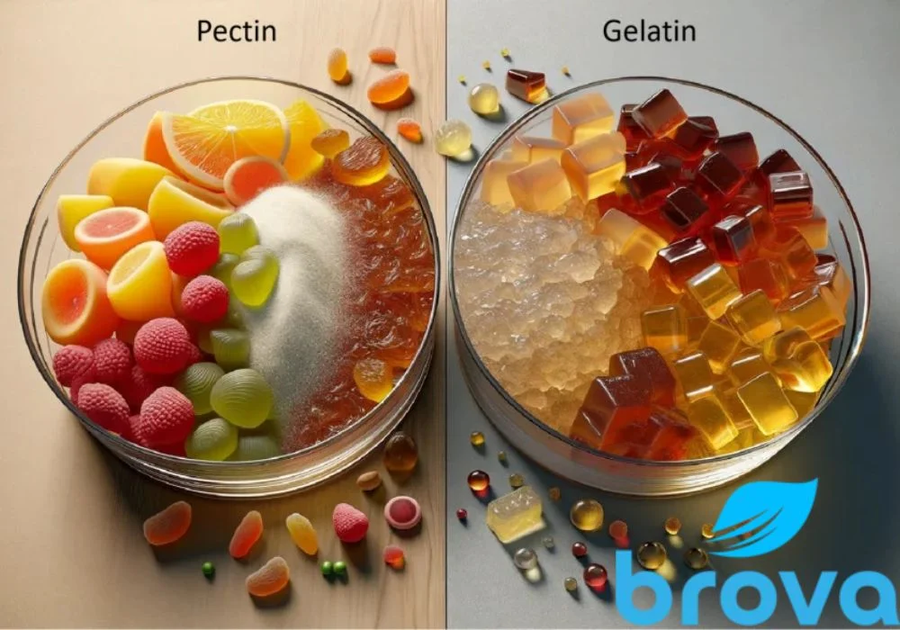 Diferencia entre gelatina y pectina