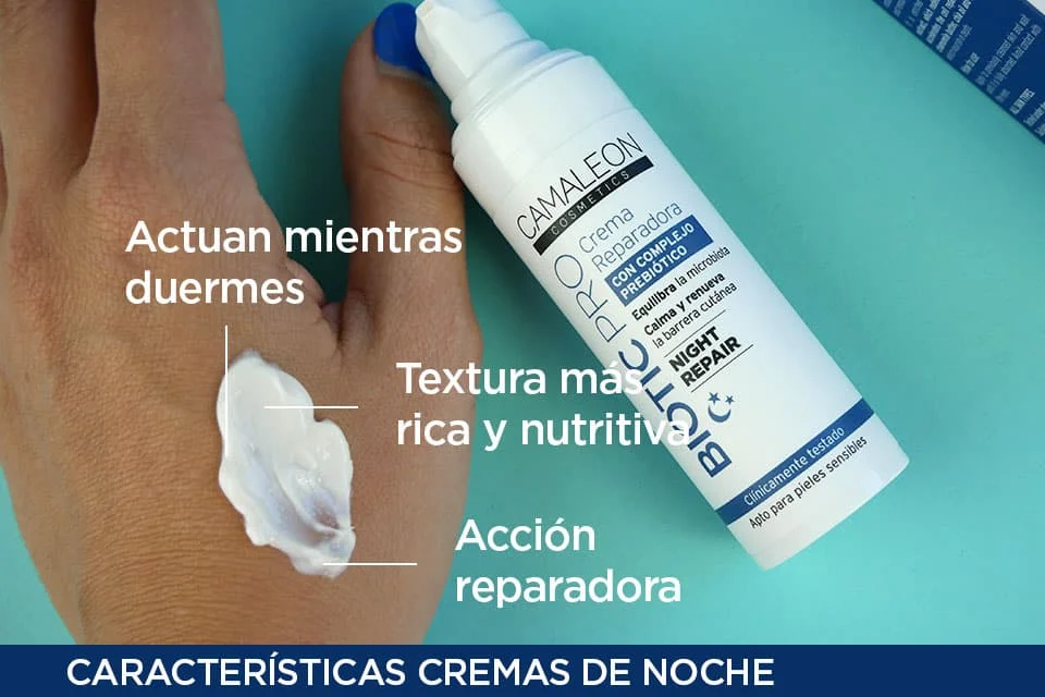 Diferencia entre una crema de día y una crema de noche