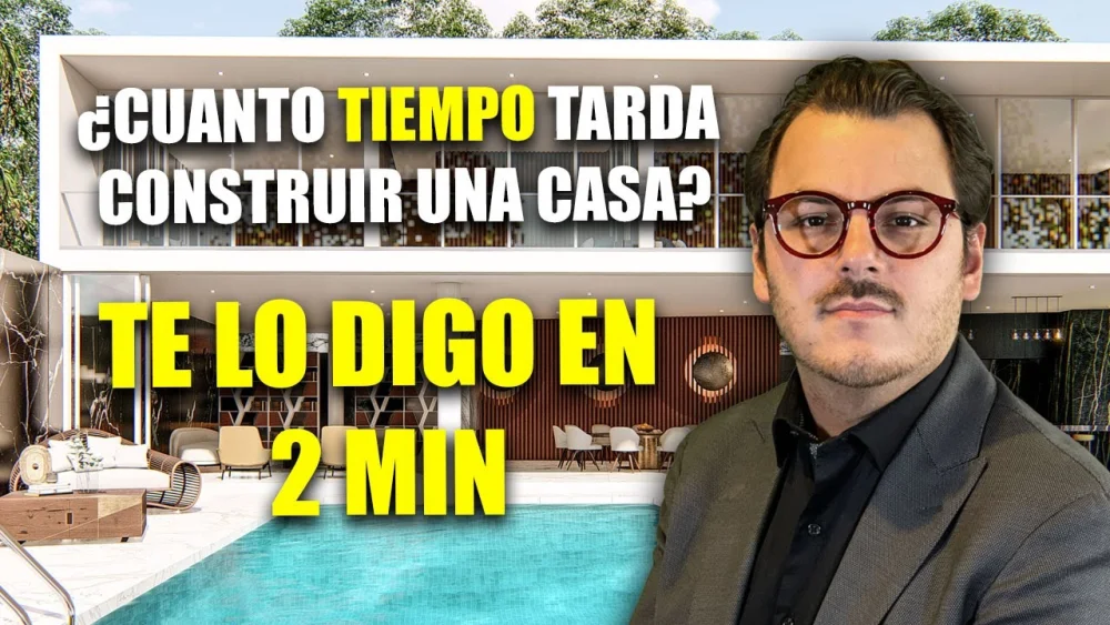 ¿Cuánto tiempo se tarda en construir una casa?