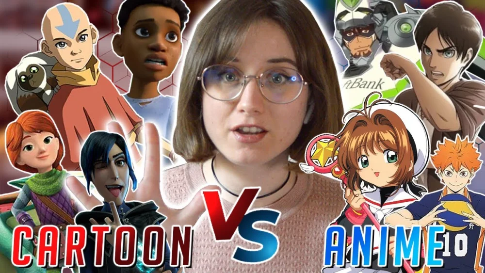 Diferencia entre anime y dibujos animados