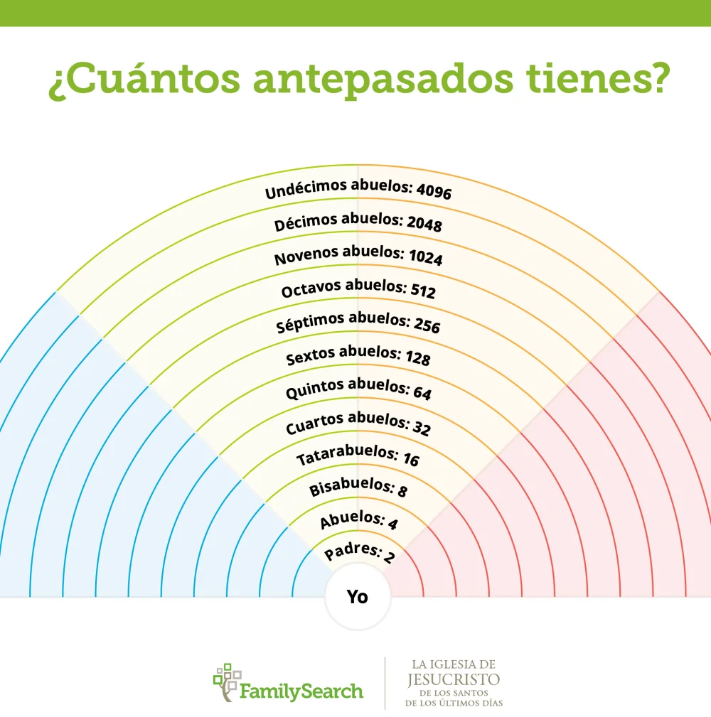 Diferencia entre antepasado y descendiente