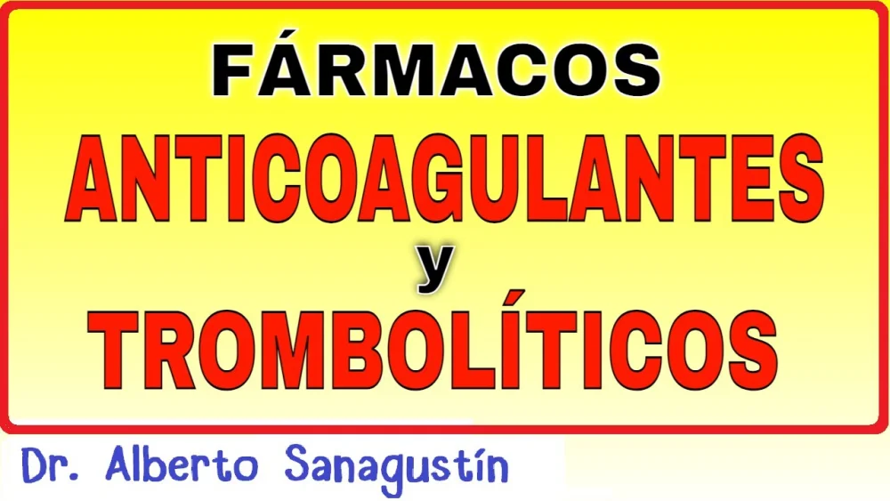 Diferencia entre anticoagulante y trombolítico