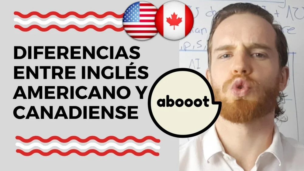 Diferencia entre el acento estadounidense y el canadiense