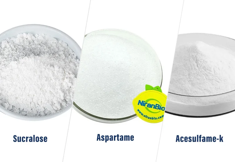 Diferencia entre el acesulfamo de potasio y el aspartamo