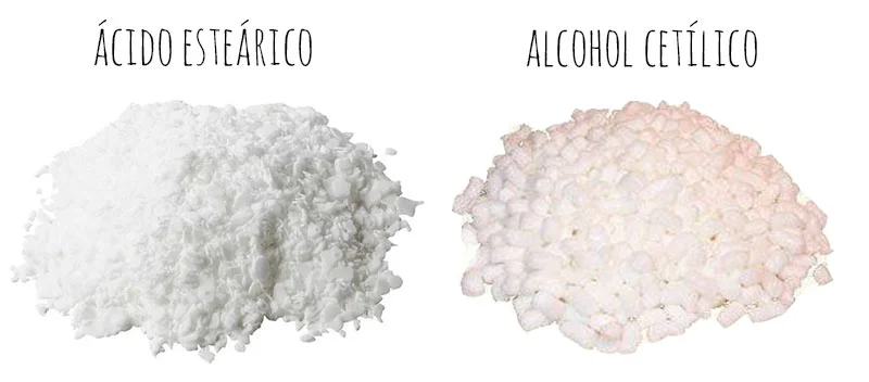 Diferencia entre el ácido esteárico y el alcohol estearílico