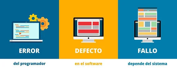 Diferencia entre error y defecto