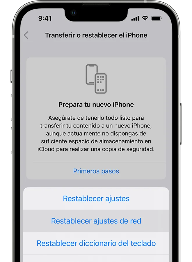 Cómo restablecer la configuración de red en el iPhone 5/6 Tecnología