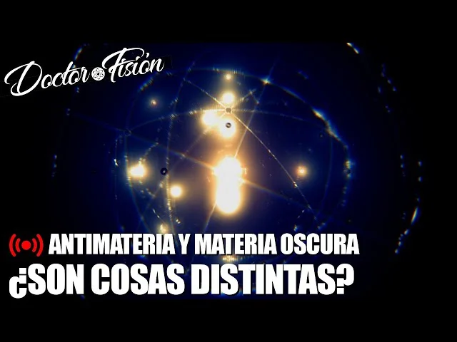 Diferencia entre antimateria y materia oscura