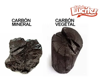 Diferencia entre carbón y carbón vegetal