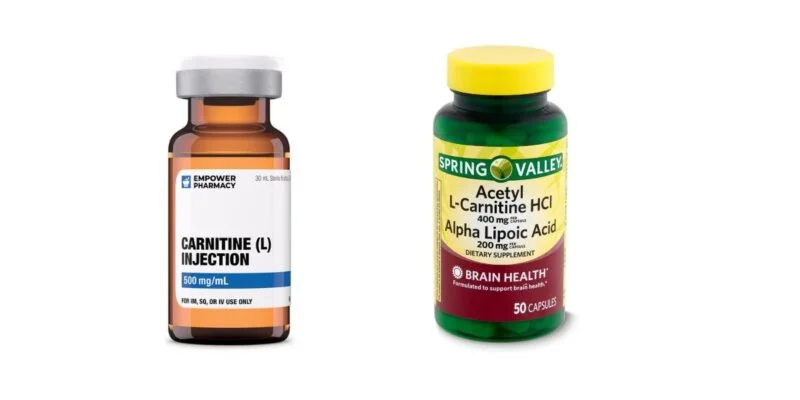 Diferencia entre carnitina y acetil L carnitina