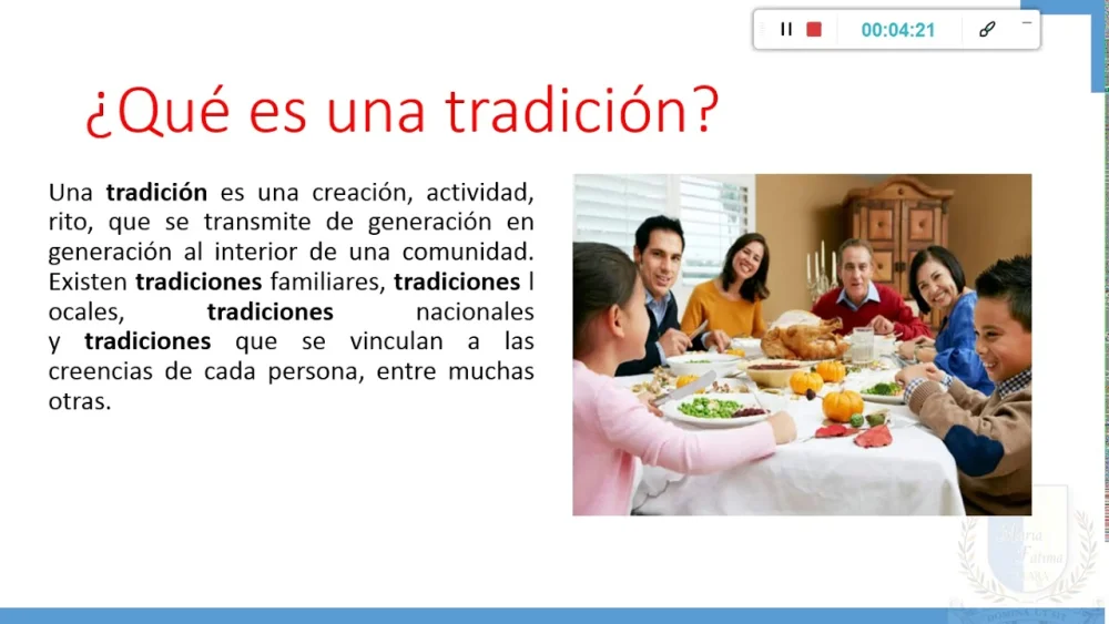 Diferencia entre costumbre y tradición