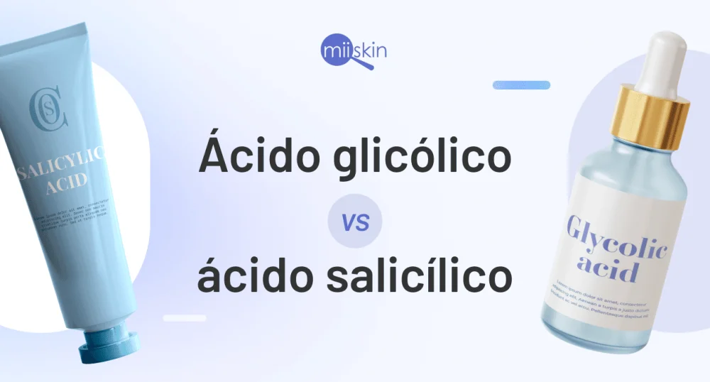 Diferencia entre el ácido glicólico láctico y el salicílico