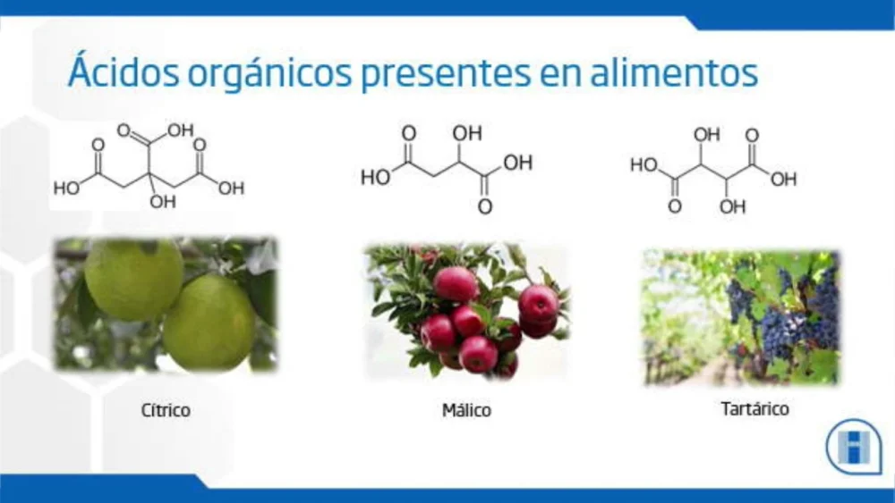 Diferencia entre el ácido málico y el ácido cítrico