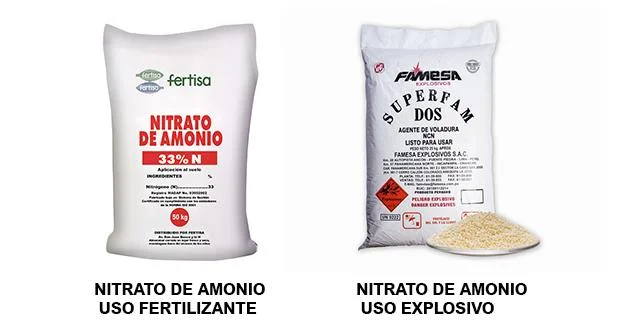 Diferencia entre el nitrato de amonio y el sulfato de amonio