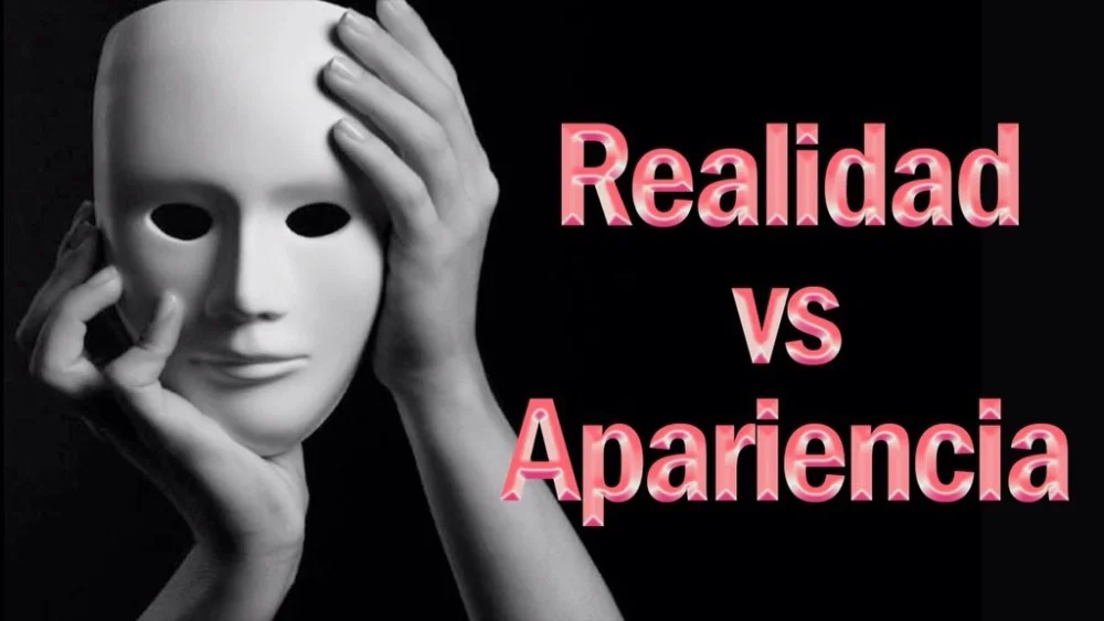 Diferencia entre apariencia y realidad