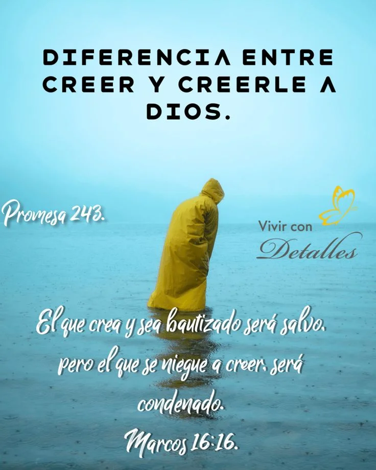 Diferencia entre Creer y Creer
