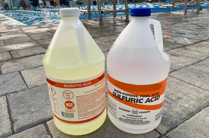 Diferencia entre el ácido sulfúrico y el ácido muriático