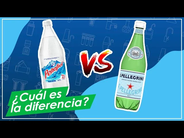 Diferencia entre el agua con gas y el agua con gas