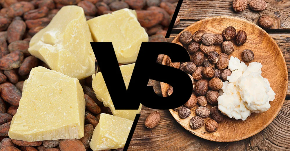 Diferencia entre la manteca de karité y la manteca de cacao