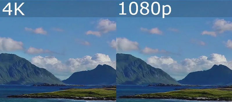 Diferencia entre 4K y 1080p Tecnología