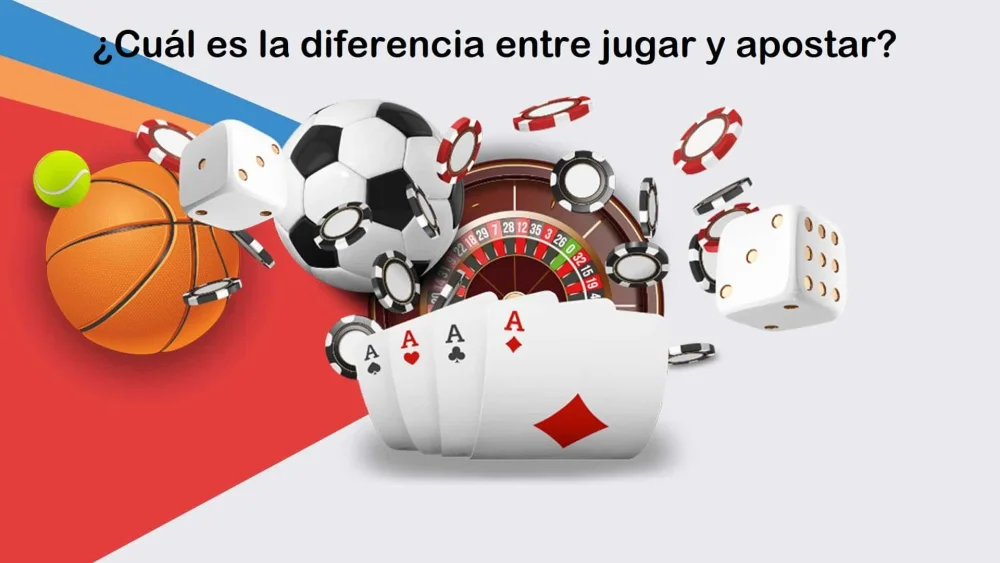Diferencia entre apostar y jugar