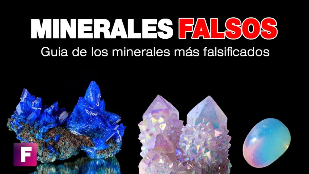 Diferencia entre cristales reales y falsos