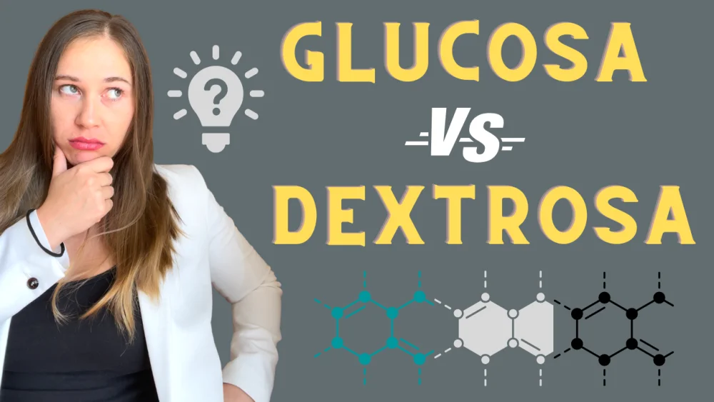 Diferencia entre glucosa y dextrosa