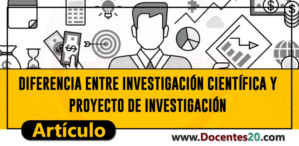 Diferencia entre investigación y proyecto
