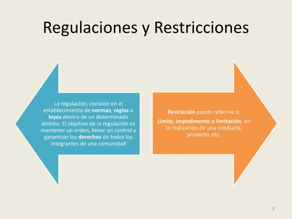 Diferencia entre restricción y restricción