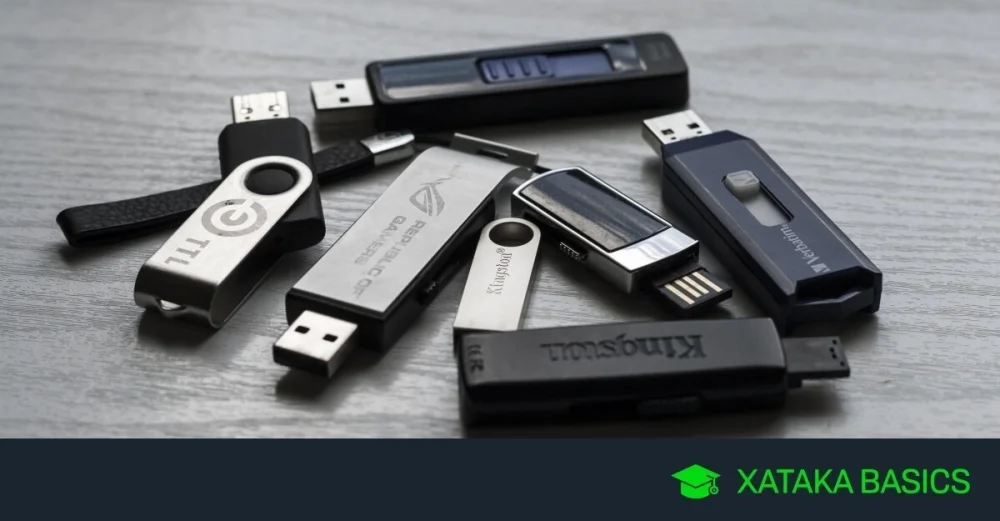 Diferencia entre una unidad flash y una memoria USB