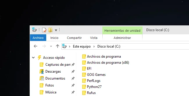 Diferencia entre archivos de programa y archivos de programa x86