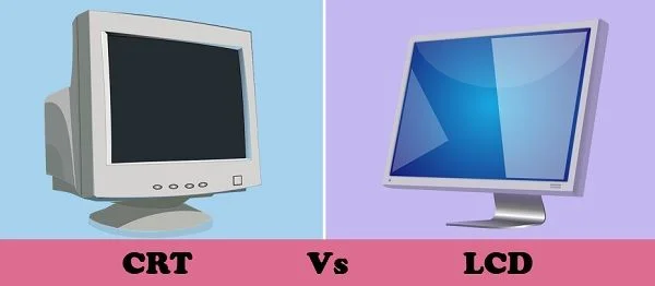 Diferencia entre CRT y LCD