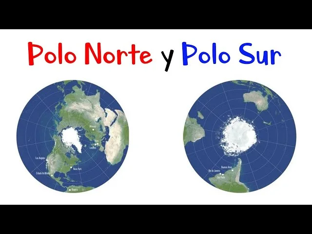 Diferencia entre el Polo Norte y el Polo Sur