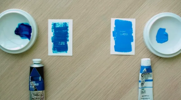 Diferencia entre gouache y pintura acrílica