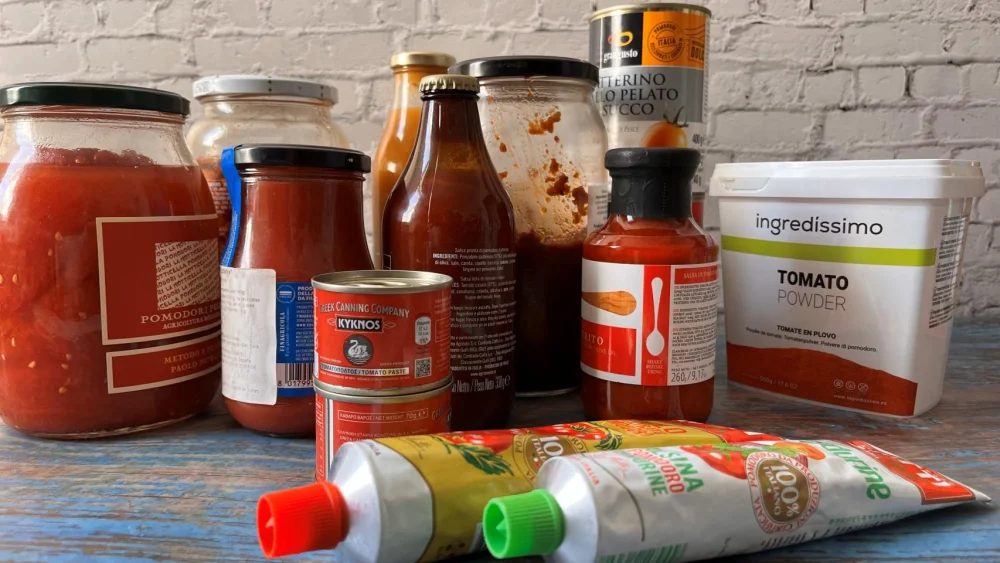 Diferencia entre la passata y la pasta de tomate