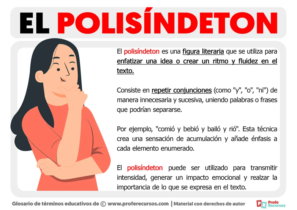 ¿Qué es el polisíndeton?