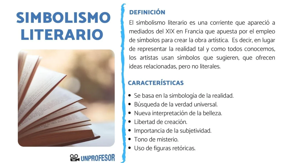 ¿Qué es el simbolismo en la literatura?