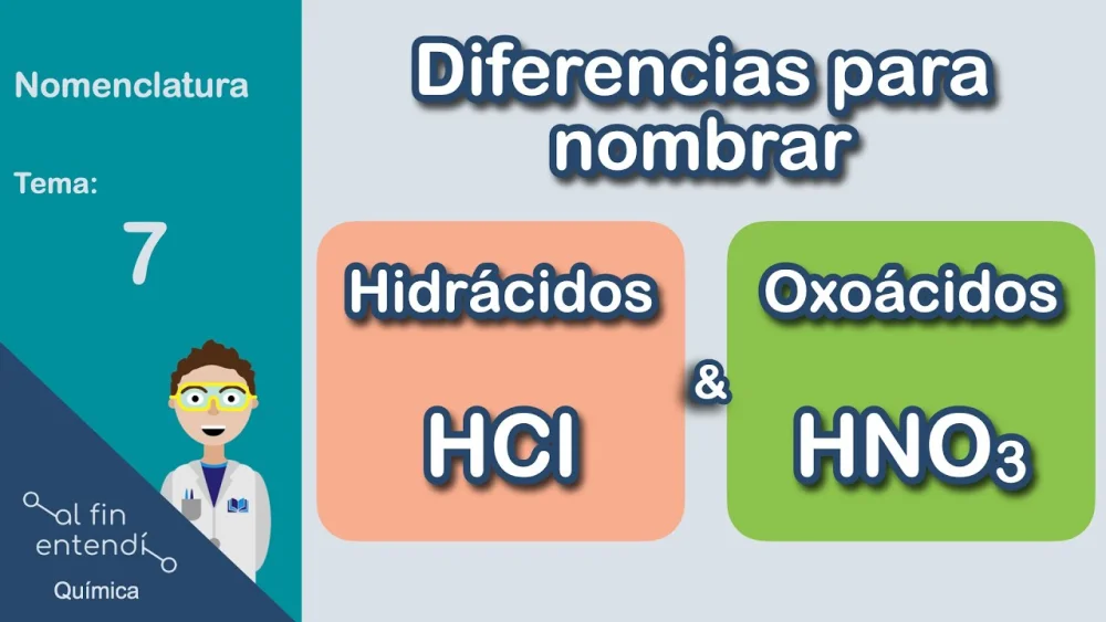 Diferencia entre ácidos binarios y ternarios Ciencia