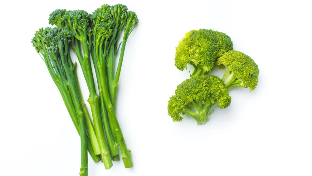 Diferencia entre el brócoli y el broccolini