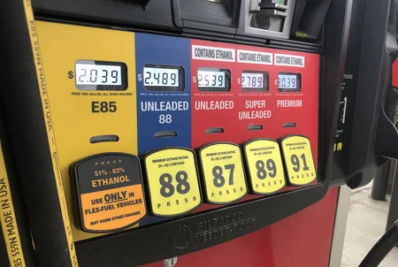 Diferencia entre etanol y gasolina