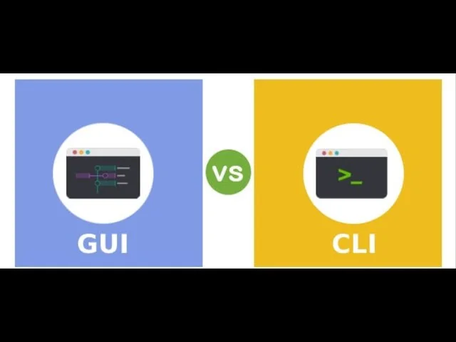 Diferencia entre GUI y CLI