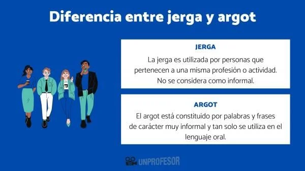 Diferencia entre jerga y argot