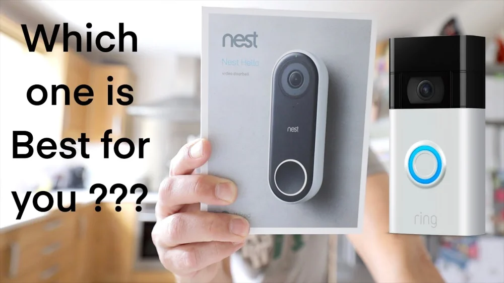 Diferencia entre Nest Hello y Ring Video Door Bell