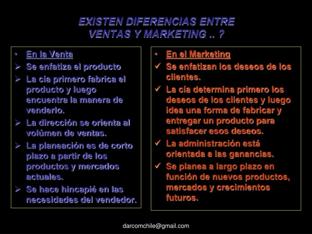 Diferencia entre vender y comercializar