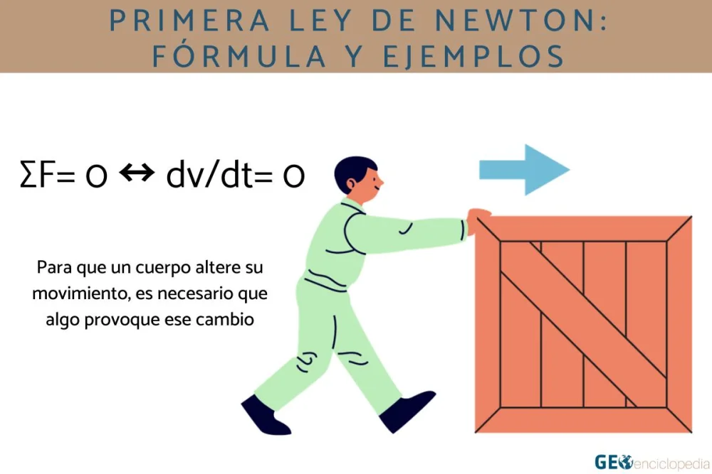 ¿Qué es la primera ley del movimiento de Newton?