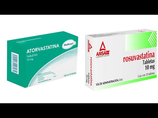 Diferencia entre atorvastatina y rosuvastatina