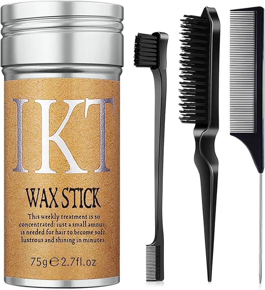 Diferencia entre cera para el cabello y control de bordes