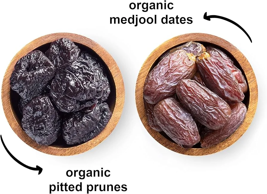 Diferencia entre dátiles y ciruelas pasas